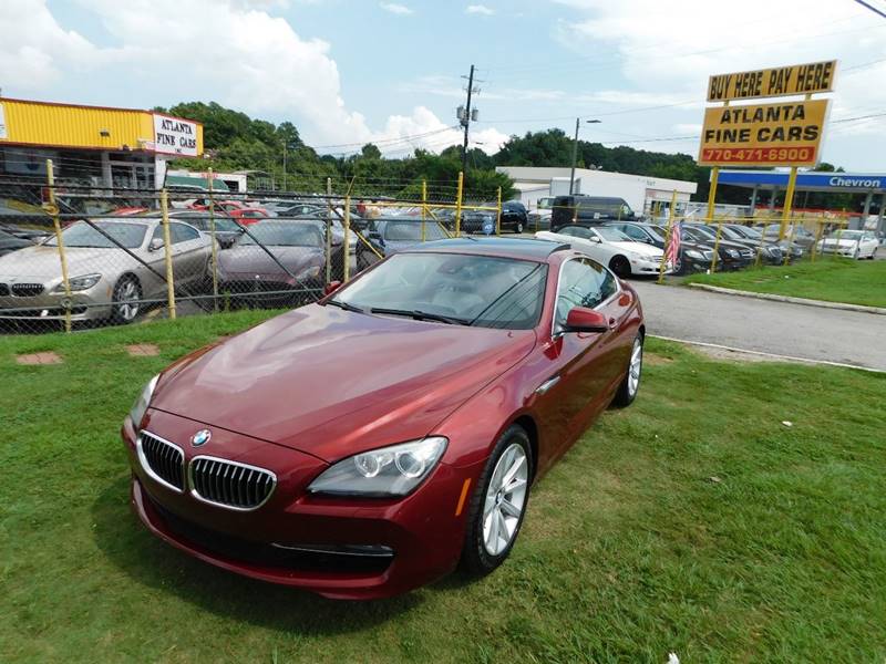2012 BMW 6 Series for sale at Atlanta Fine Cars in Jonesboro GA