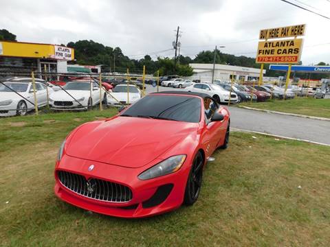 2010 Maserati GranTurismo for sale at Atlanta Fine Cars in Jonesboro GA