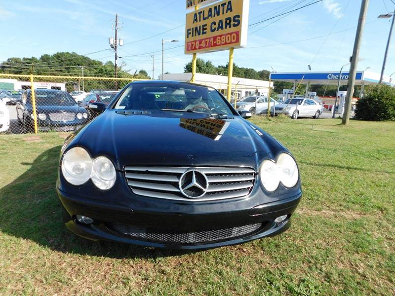 2004 Mercedes-Benz SL-Class for sale at Atlanta Fine Cars in Jonesboro GA