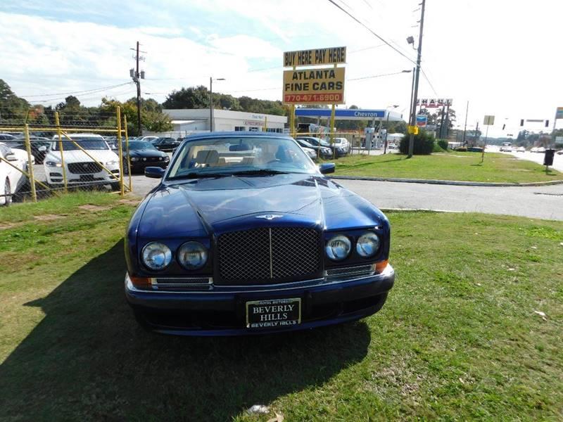 2000 Bentley Azure for sale at Atlanta Fine Cars in Jonesboro GA