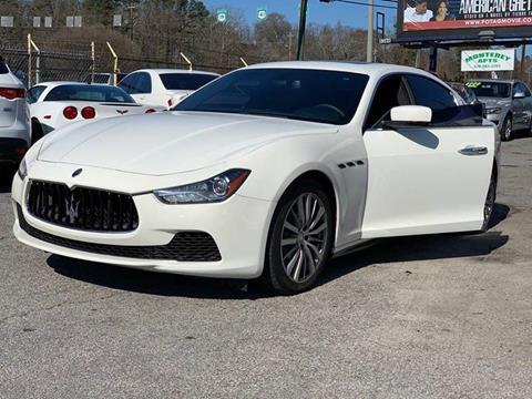 2016 Maserati Ghibli for sale at Atlanta Fine Cars in Jonesboro GA