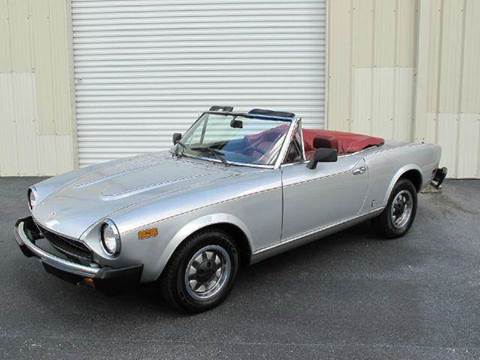 1980 FIAT 124 Spider for sale at Auto Marques Inc in Sarasota FL
