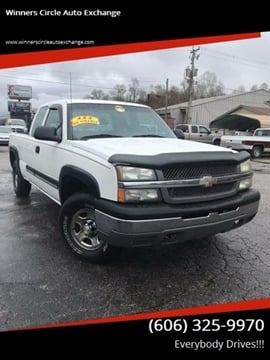 2004 Chevrolet Silverado 1500 for sale at WINNERS CIRCLE AUTO EXCHANGE in Ashland KY