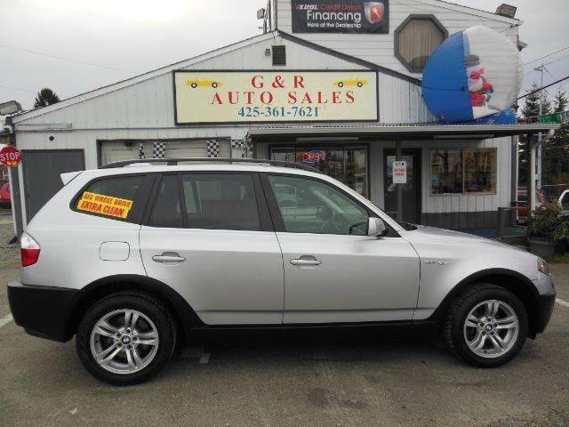 2005 BMW X3 for sale at G&R Auto Sales in Lynnwood WA