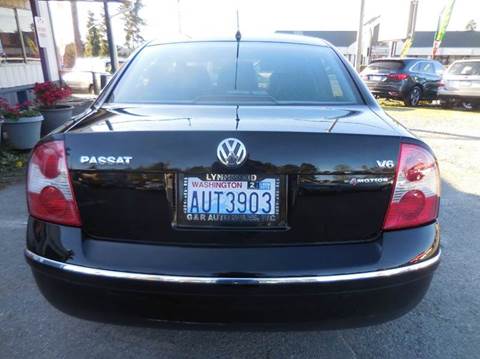 2001 Volkswagen Passat GLX V6