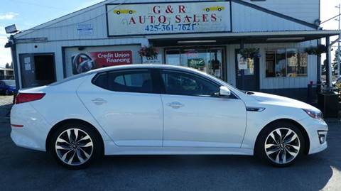 2014 Kia Optima for sale at G&R Auto Sales in Lynnwood WA