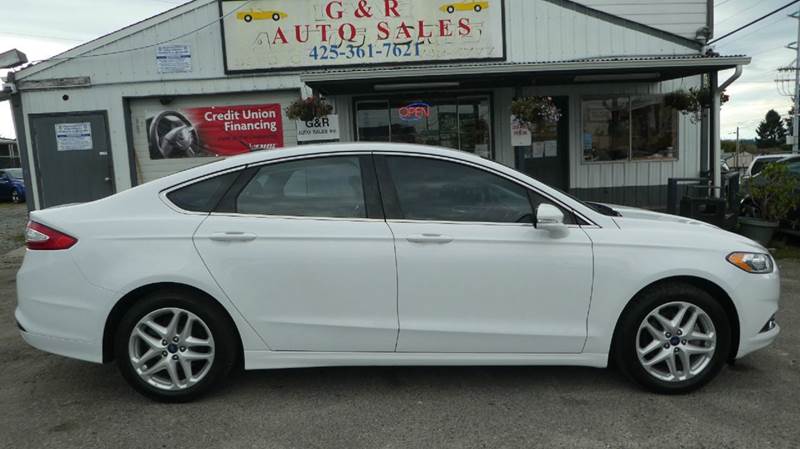 2014 Ford Fusion for sale at G&R Auto Sales in Lynnwood WA