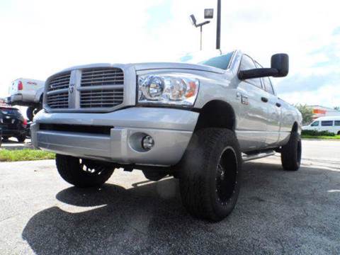 2008 Dodge Ram Pickup 3500 for sale at TRANSCONTINENTAL CAR USA CORP in Fort Lauderdale FL