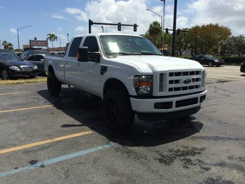 2008 Ford F-350 Super Duty for sale at TRANSCONTINENTAL CAR USA CORP in Fort Lauderdale FL