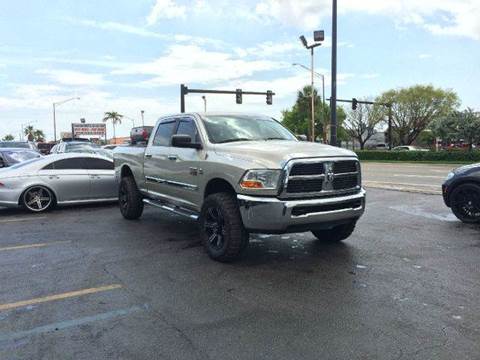 2010 Dodge Ram Pickup 2500 for sale at TRANSCONTINENTAL CAR USA CORP in Fort Lauderdale FL