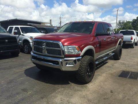 2011 RAM Ram Pickup 2500 for sale at TRANSCONTINENTAL CAR USA CORP in Fort Lauderdale FL