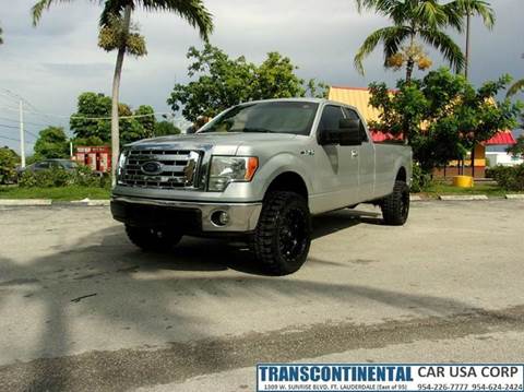 2009 Ford F-150 for sale at TRANSCONTINENTAL CAR USA CORP in Fort Lauderdale FL