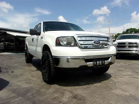 2007 Ford F-150 for sale at TRANSCONTINENTAL CAR USA CORP in Fort Lauderdale FL