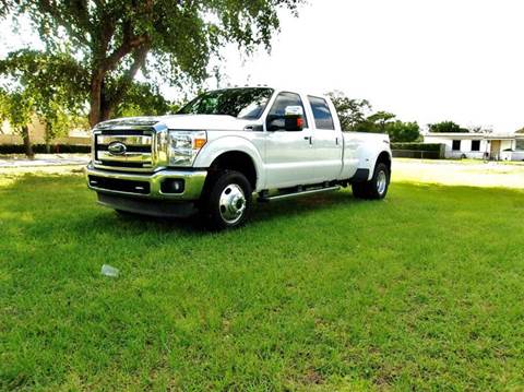 2011 Ford F-350 Super Duty for sale at TRANSCONTINENTAL CAR USA CORP in Fort Lauderdale FL