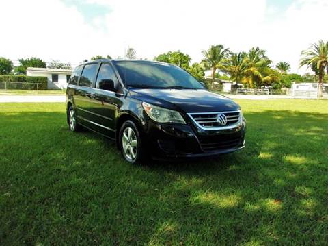 2010 Volkswagen Routan for sale at TRANSCONTINENTAL CAR USA CORP in Fort Lauderdale FL