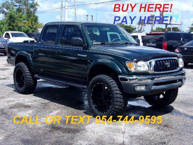 2002 Toyota Tacoma for sale at Transcontinental Car in Fort Lauderdale FL