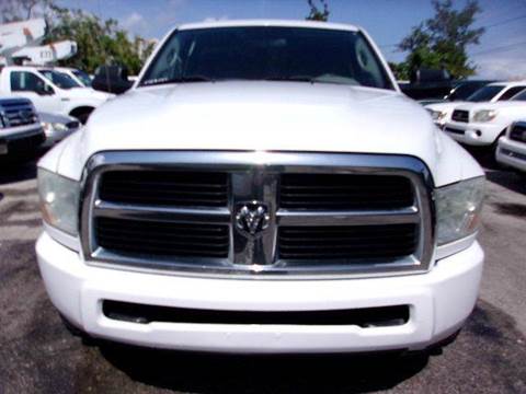 2010 Dodge Ram Pickup 2500 for sale at Transcontinental Car in Fort Lauderdale FL