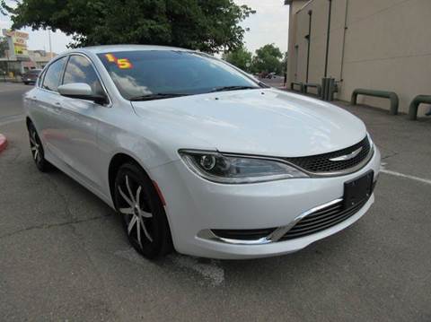 2015 Chrysler 200 for sale at High Desert Auto Wholesale in Albuquerque NM