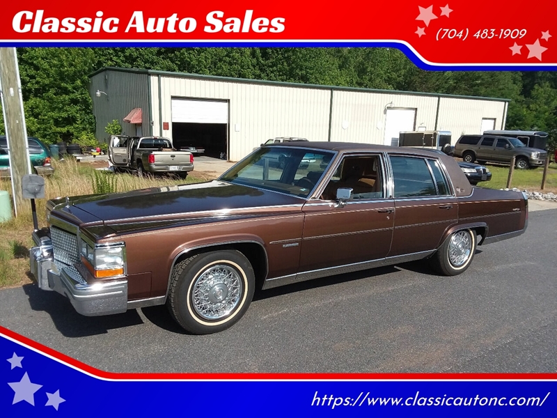 1981 cadillac fleetwood brougham 4dr sedan in maiden nc classic auto sales 1981 cadillac fleetwood brougham 4dr