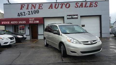 2008 Toyota Sienna for sale at Fine Auto Sales in Cudahy WI