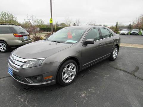 2010 Ford Fusion for sale at MAIN STREET AUTO SALES in Neenah WI