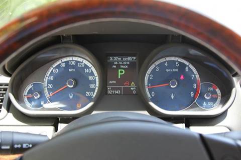 2008 Maserati Quattroporte Executive GT Automatic