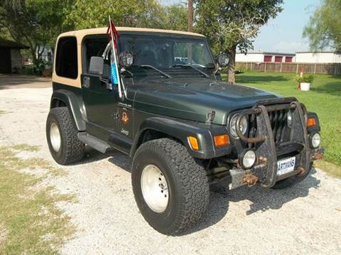 1997 Jeep Wrangler for sale at Hartman's Auto Sales in Victoria TX