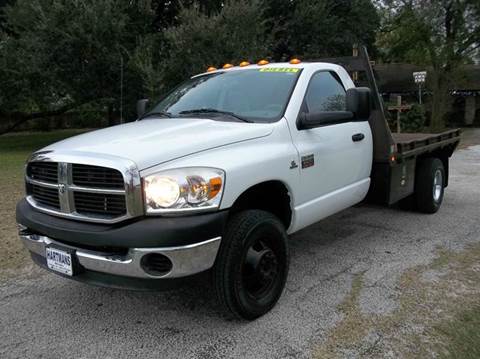 2007 Dodge 3500 HD for sale at Hartman's Auto Sales in Victoria TX