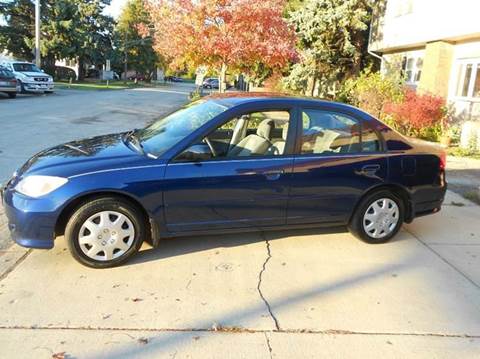 2005 Honda Civic for sale at Grand River Auto Sales in River Grove IL