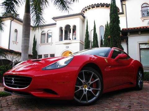 2010 Ferrari California for sale at Mirabella Motors in Tampa FL