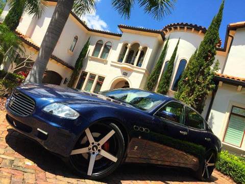 2005 Maserati Quattroporte for sale at Mirabella Motors in Tampa FL