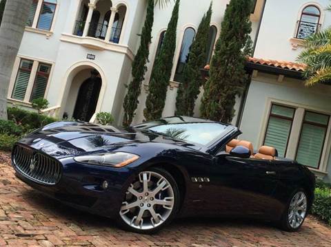 2012 Maserati GranTurismo for sale at Mirabella Motors in Tampa FL