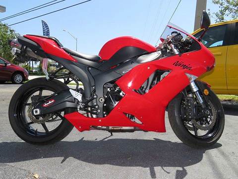 Kawasaki Ninja ZX 6R For Sale in Pompano Beach FL Silva Auto Sales