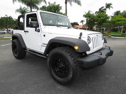 2013 Jeep Wrangler for sale at Silva Auto Sales in Pompano Beach FL