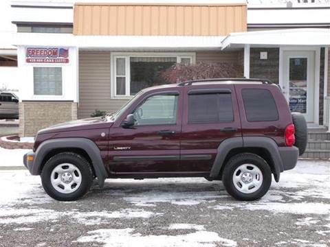 2004 Jeep Liberty for sale at Freedom Auto Mart in Bellevue OH