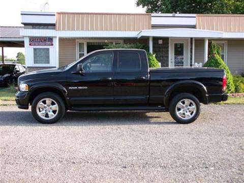 2004 Dodge Ram Pickup 1500 for sale at Freedom Auto Mart in Bellevue OH