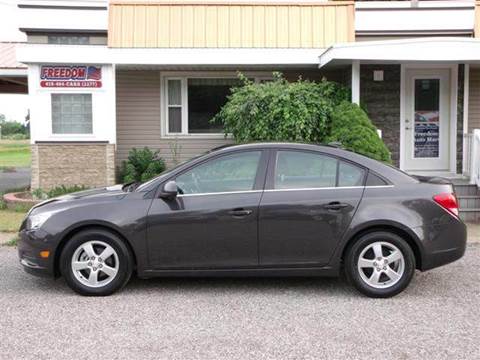 2014 Chevrolet Cruze for sale at Freedom Auto Mart in Bellevue OH