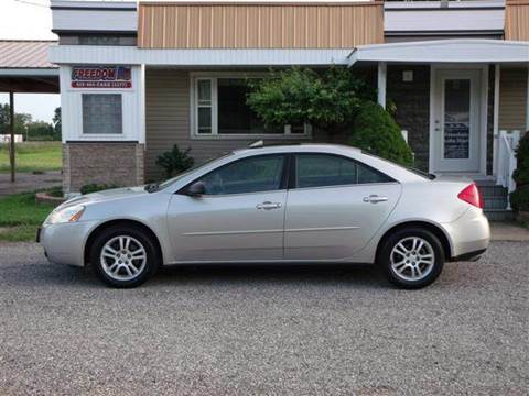 2005 Pontiac G6 for sale at Freedom Auto Mart in Bellevue OH