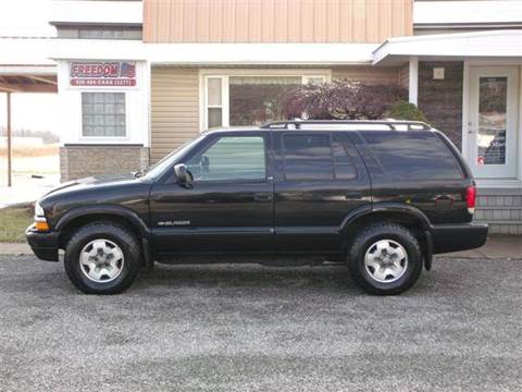2002 Chevrolet Blazer for sale at Freedom Auto Mart in Bellevue OH