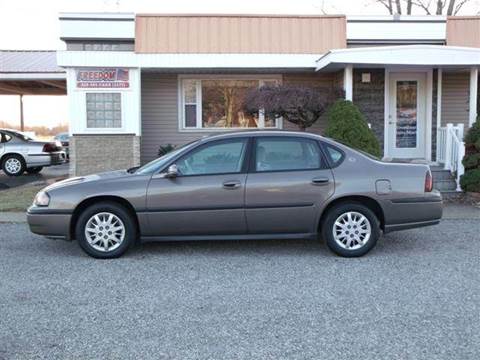 2002 Chevrolet Impala for sale at Freedom Auto Mart in Bellevue OH