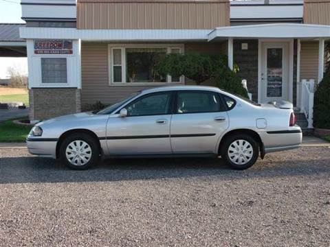 2004 Chevrolet Impala for sale at Freedom Auto Mart in Bellevue OH