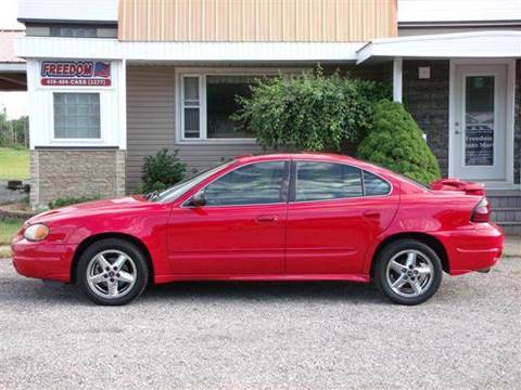2003 Pontiac Grand Am for sale at Freedom Auto Mart in Bellevue OH