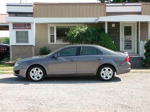 2011 Ford Fusion for sale at Freedom Auto Mart in Bellevue OH