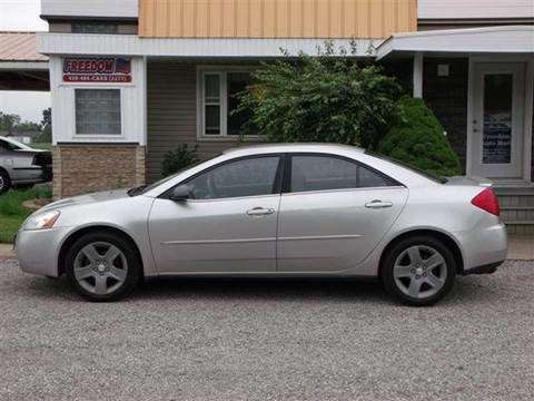 2007 Pontiac G6 for sale at Freedom Auto Mart in Bellevue OH