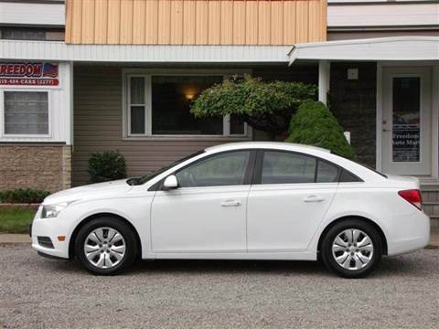 2011 Chevrolet Cruze for sale at Freedom Auto Mart in Bellevue OH