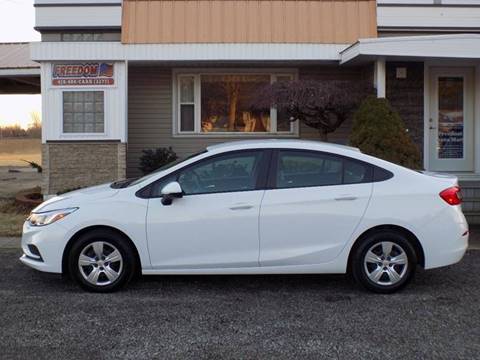2017 Chevrolet Cruze for sale at Freedom Auto Mart in Bellevue OH