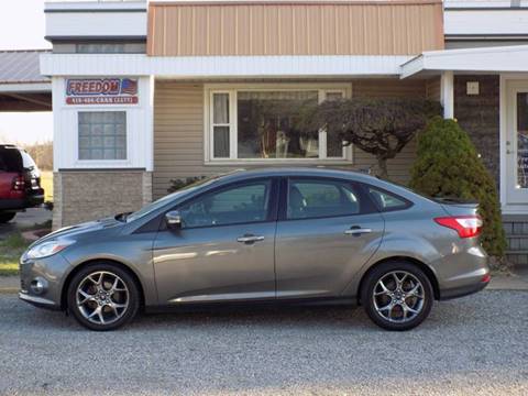 2013 Ford Focus for sale at Freedom Auto Mart in Bellevue OH