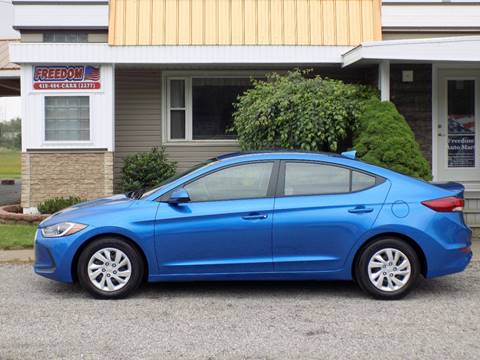 2017 Hyundai Elantra for sale at Freedom Auto Mart in Bellevue OH