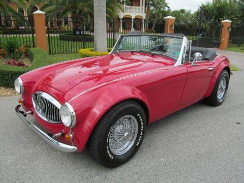 1962 Austin-Healey REPLICA for sale at FLORIDA CLASSIC CARS INC in Hialeah Gardens FL