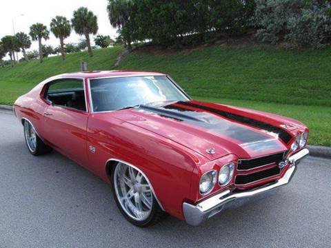 1970 Chevrolet Chevelle for sale at FLORIDA CLASSIC CARS INC in Hialeah Gardens FL